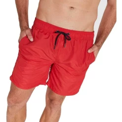 Best Pirce ⌛ Coast Clothing Co Basic Board Shorts In Red ⌛ -KSCY Shop unnamed file 1007