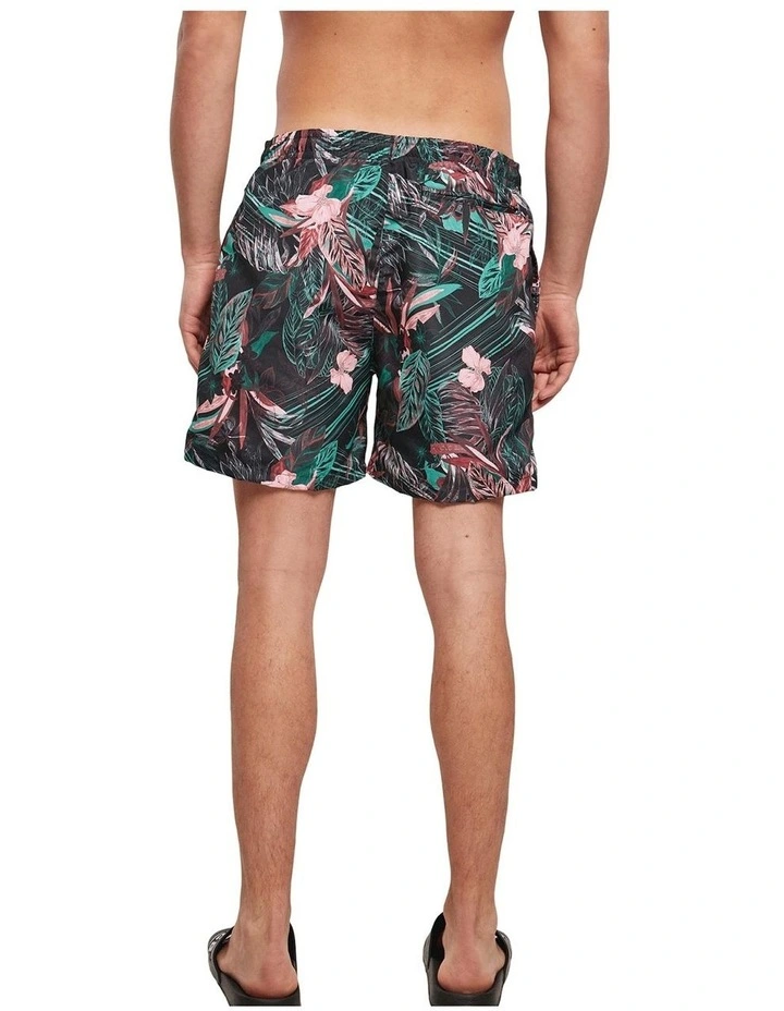 New ๐ Urban Classics Floral Pattern Swim Shorts In Multi โ 2 New ๐ Urban Classics Floral Pattern Swim Shorts In Multi โ - Image 2