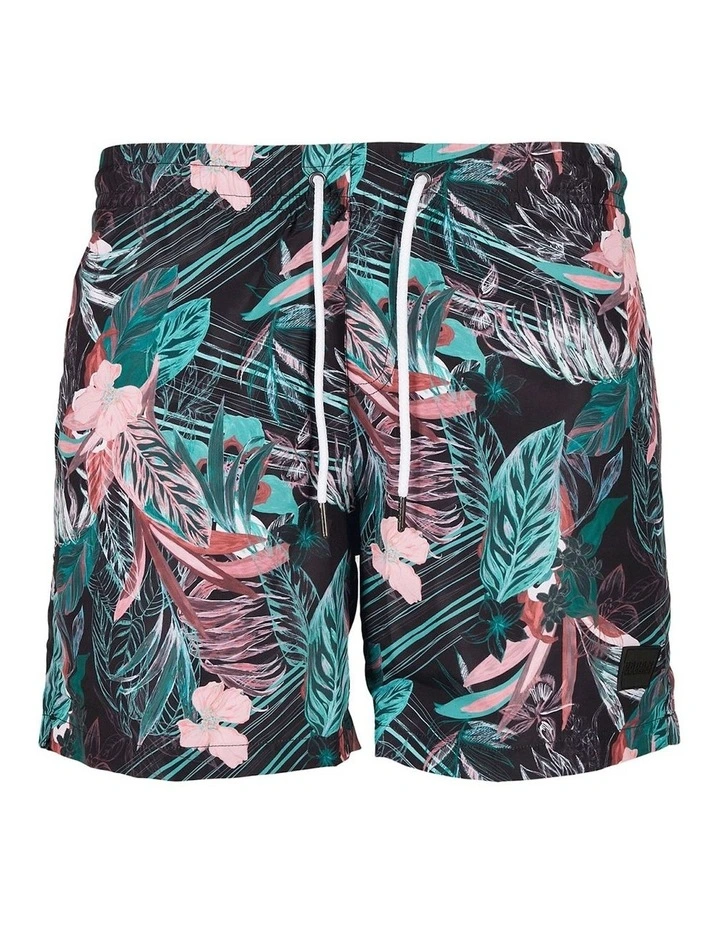New ๐ Urban Classics Floral Pattern Swim Shorts In Multi โ 5 New ๐ Urban Classics Floral Pattern Swim Shorts In Multi โ - Image 5
