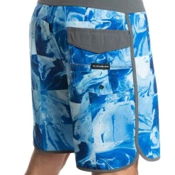 Budget 👍 Quiksilver Ocean Scallop 18" Boardshort In Blues ✨ -KSCY Shop unnamed file 1032