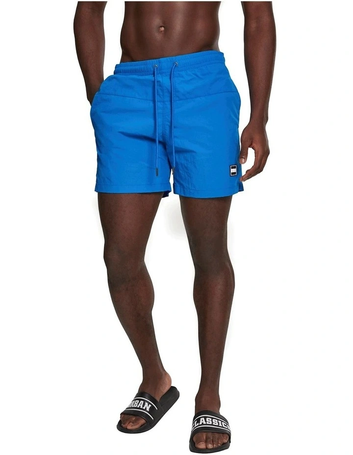 Budget โจ Urban Classics Block Swim Shorts In Cobalt Blue ๐ 3 Budget โจ Urban Classics Block Swim Shorts In Cobalt Blue ๐ - Image 3