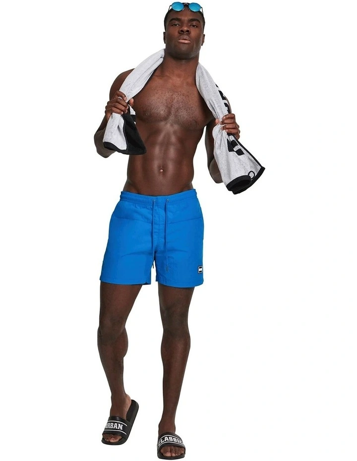Budget โจ Urban Classics Block Swim Shorts In Cobalt Blue ๐ 4 Budget โจ Urban Classics Block Swim Shorts In Cobalt Blue ๐ - Image 4