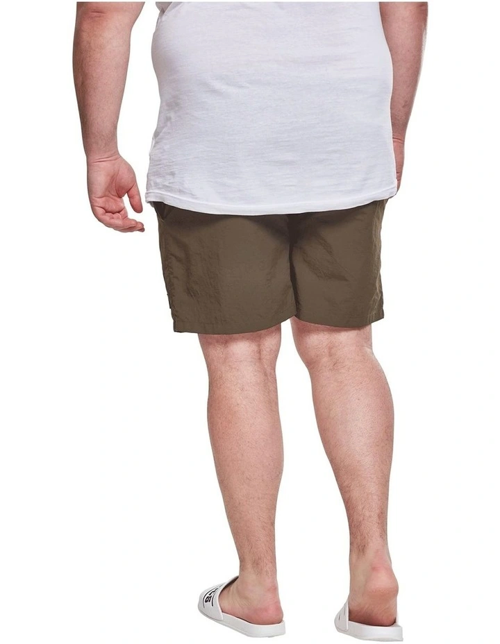 Coupon 😉 Urban Classics Block Swim Shorts In Olive ✔️ 2 Coupon 😉 Urban Classics Block Swim Shorts In Olive ✔️ - Image 2