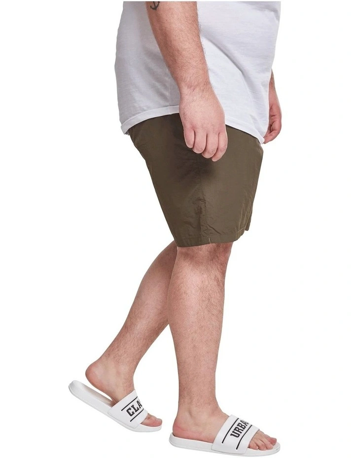 Coupon 😉 Urban Classics Block Swim Shorts In Olive ✔️ 4 Coupon 😉 Urban Classics Block Swim Shorts In Olive ✔️ - Image 4