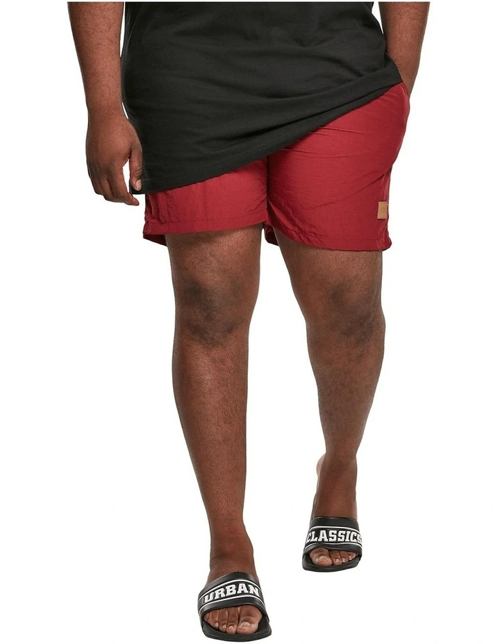 Brand new π Urban Classics Block Swim Shorts In Burgundy π 4 Brand new π Urban Classics Block Swim Shorts In Burgundy π - Image 4