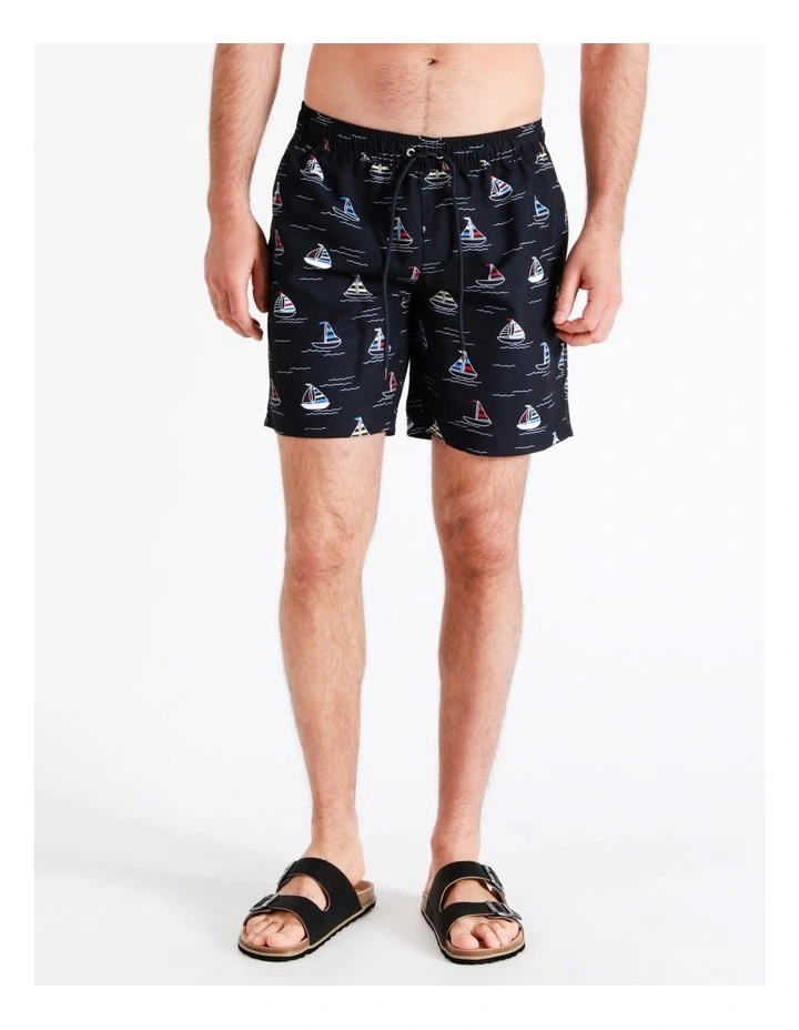 Best reviews of π Reserve Swim Sailboats Shorts In Navy π 3 Best reviews of π Reserve Swim Sailboats Shorts In Navy π - Image 3