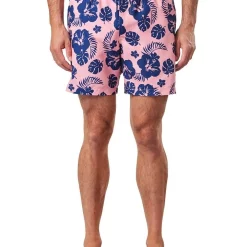 Promo 💯 Gazman Tropical Swim Short In Pink 👍