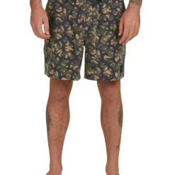 Cheapest 💯 Quiksilver Mongrel 17" Swim Shorts In Dark Green ❤️