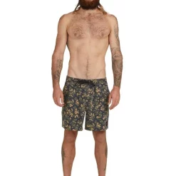 Cheapest 💯 Quiksilver Mongrel 17" Swim Shorts In Dark Green ❤️ -KSCY Shop unnamed file 1124