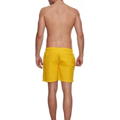 Best Sale 💯 Urban Classics Block Swim Shorts In Chrome Yellow 👏 -KSCY Shop unnamed file 1157