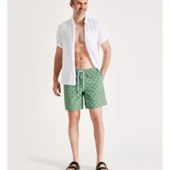 Outlet 🛒 Reserve Swim Palms Swimshort In Sage 😍