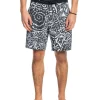 Hot Sale 🔥 Quiksilver Hemp Stretch 69 18" Boardshorts In Black 🛒