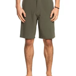 Deals 👏 Quiksilver Surfwash Volley Swimshort 17' In Green 💯