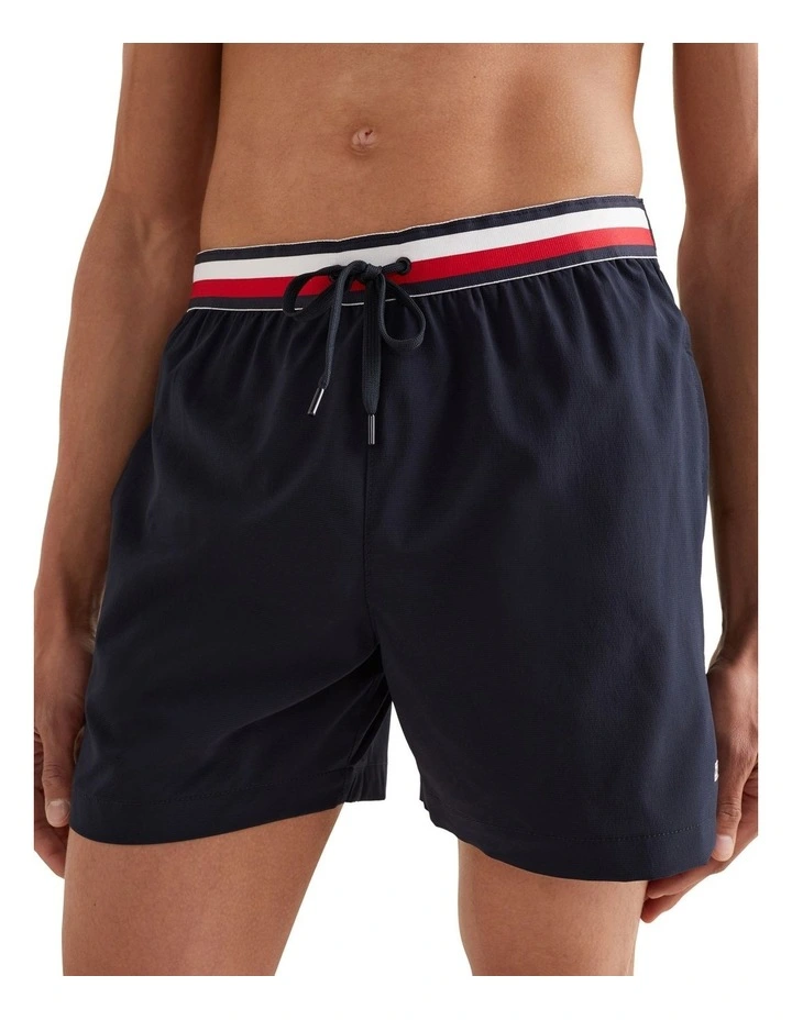 New π Tommy Hilfiger Classic Waistband Swimshort In Navy β 2 New π Tommy Hilfiger Classic Waistband Swimshort In Navy β - Image 2
