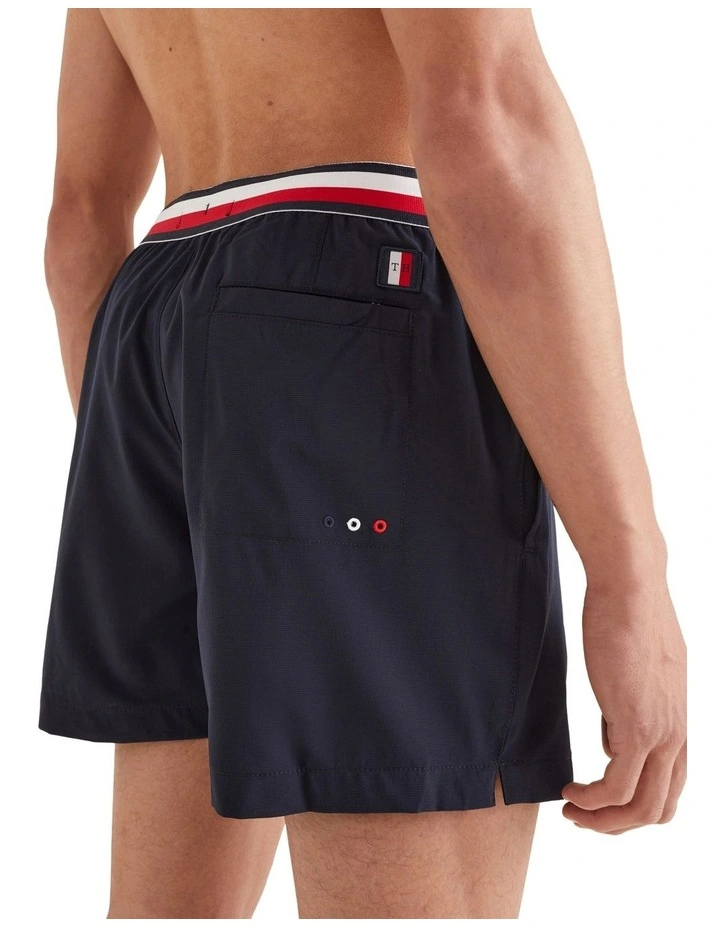 New π Tommy Hilfiger Classic Waistband Swimshort In Navy β 3 New π Tommy Hilfiger Classic Waistband Swimshort In Navy β - Image 3