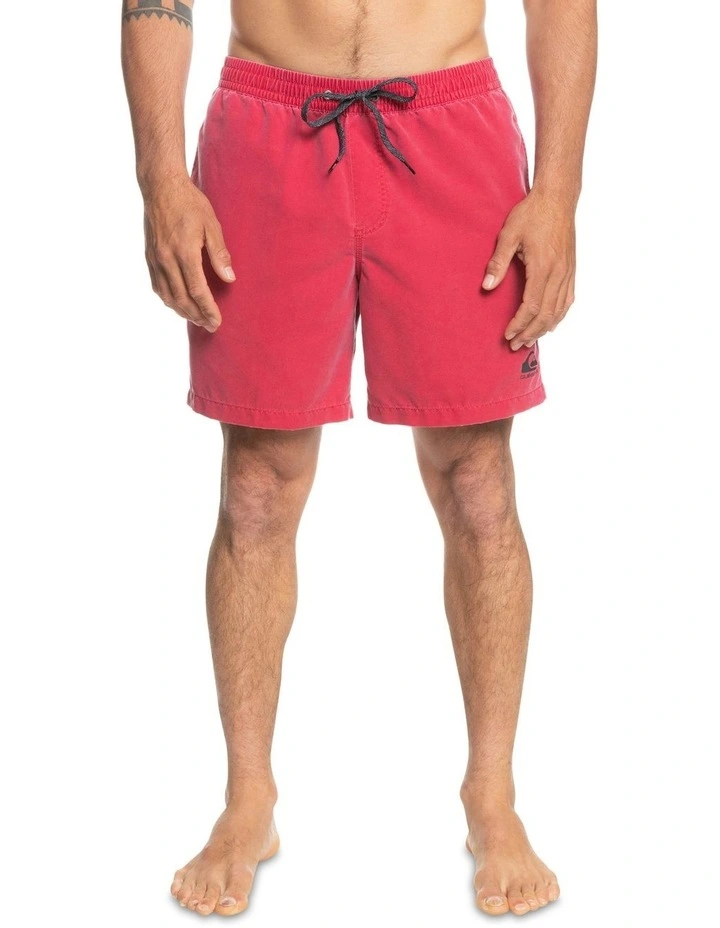 Flash Sale โ๏ธ Quiksilver Surfwash Volley Swimshort 17' In Red ๐ 1 Flash Sale โ๏ธ Quiksilver Surfwash Volley Swimshort 17' In Red ๐