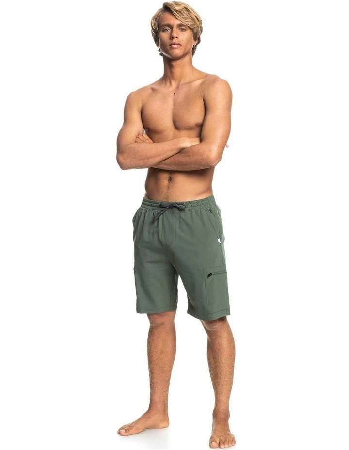 Hot Sale π Quiksilver Elastic Cargo 19 Recycled Amphibian Boardshorts Green β 4 Hot Sale π Quiksilver Elastic Cargo 19 Recycled Amphibian Boardshorts Green β - Image 4