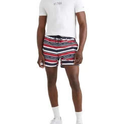 Best Sale ✔️ Tommy Hilfiger Chalk Stripe Swim Short In Multi 🔥 -KSCY Shop unnamed file 1426