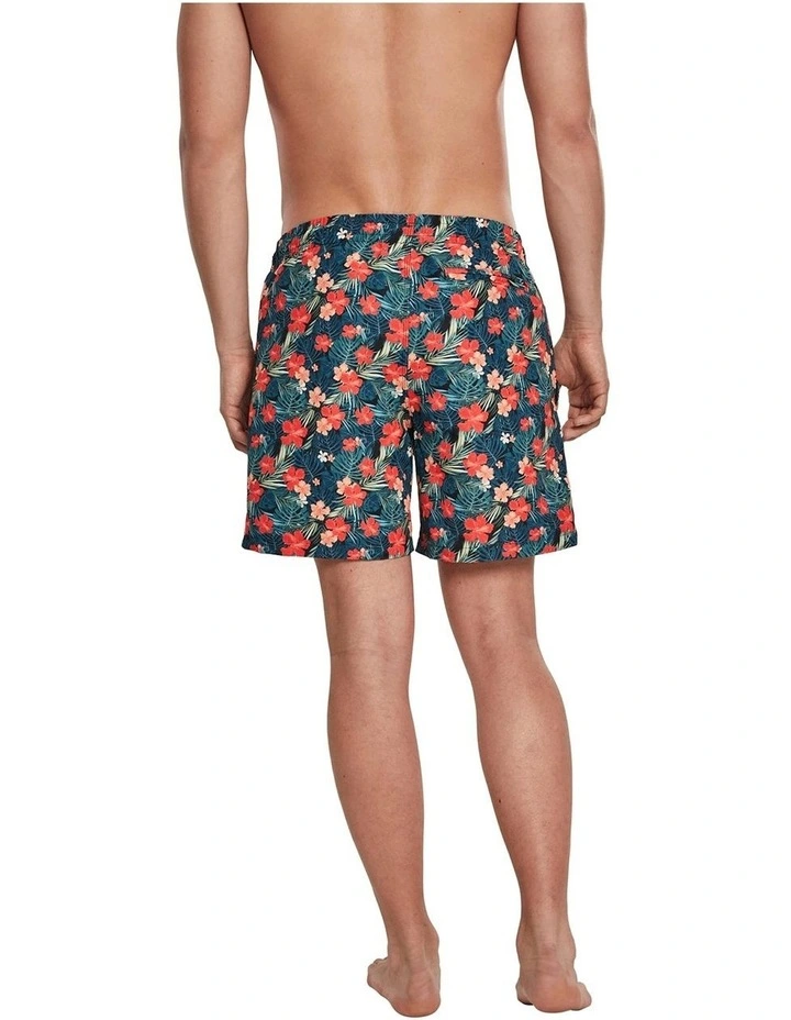 Flash Sale ๐ Urban Classics Tropical Pattern Swim Shorts In Multi ๐ 4 Flash Sale ๐ Urban Classics Tropical Pattern Swim Shorts In Multi ๐ - Image 4