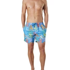 Top 10 😉 Mitch Dowd Men's Bright Octopus Repreve Swimshort In Blue 😉 -KSCY Shop unnamed file 150