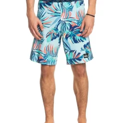 New ✔️ Quiksilver Highlight Arch Boardshort '19 In Aqua 😍