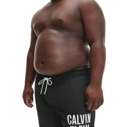 Best Sale ✔️ Calvin Klein Intense Power Logo Swimshort In Black ⌛