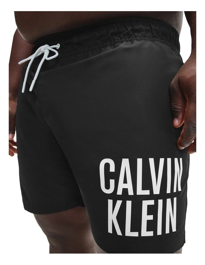 Best Sale ✔️ Calvin Klein Intense Power Logo Swimshort In Black ⌛ 2 Best Sale ✔️ Calvin Klein Intense Power Logo Swimshort In Black ⌛ - Image 2