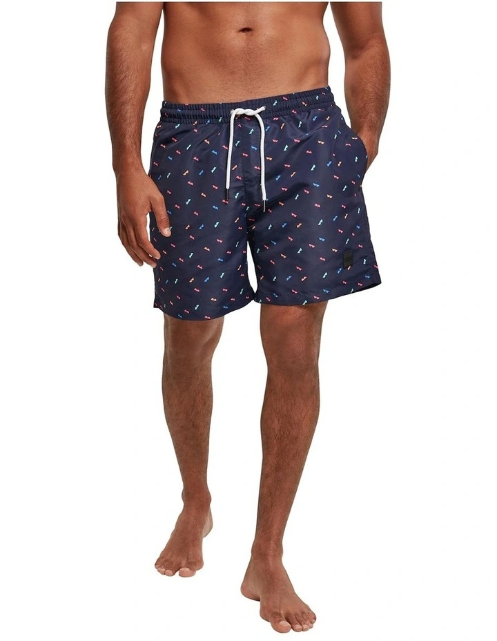 Deals π Urban Classics π Sunglasses Pattern Swim Shorts In Navy π₯ 2 Deals π Urban Classics π Sunglasses Pattern Swim Shorts In Navy π₯ - Image 2