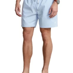 Brand new 👍 Polo Ralph Lauren 5.75-Inch Traveler Classic Swim Trunk In Blue 😀