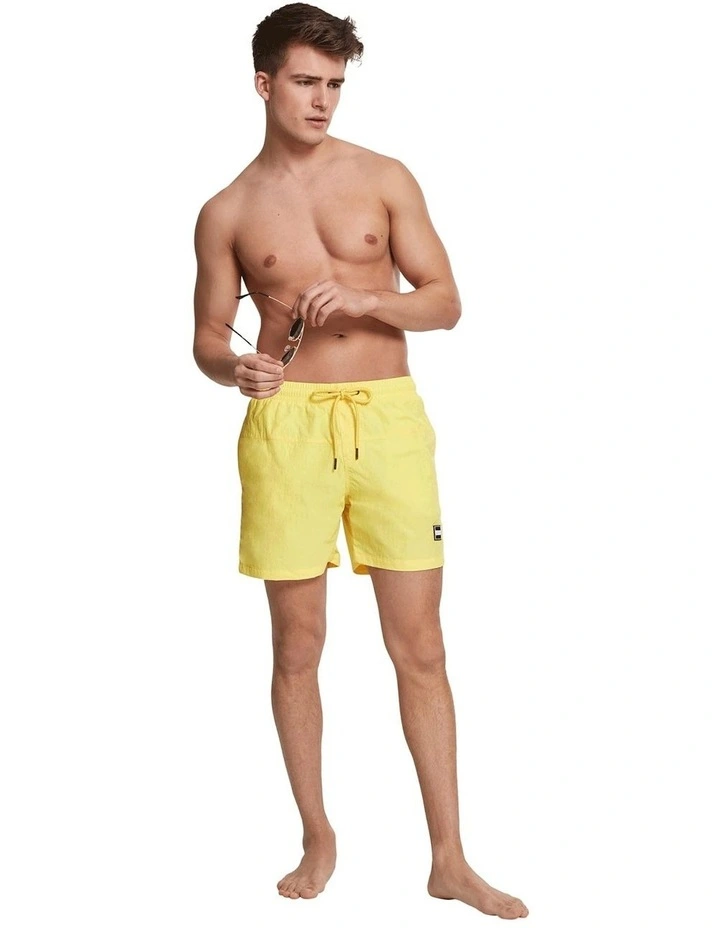 New ๐ Urban Classics Block Swim Shorts In Neon Yellow โจ 1 New ๐ Urban Classics Block Swim Shorts In Neon Yellow โจ
