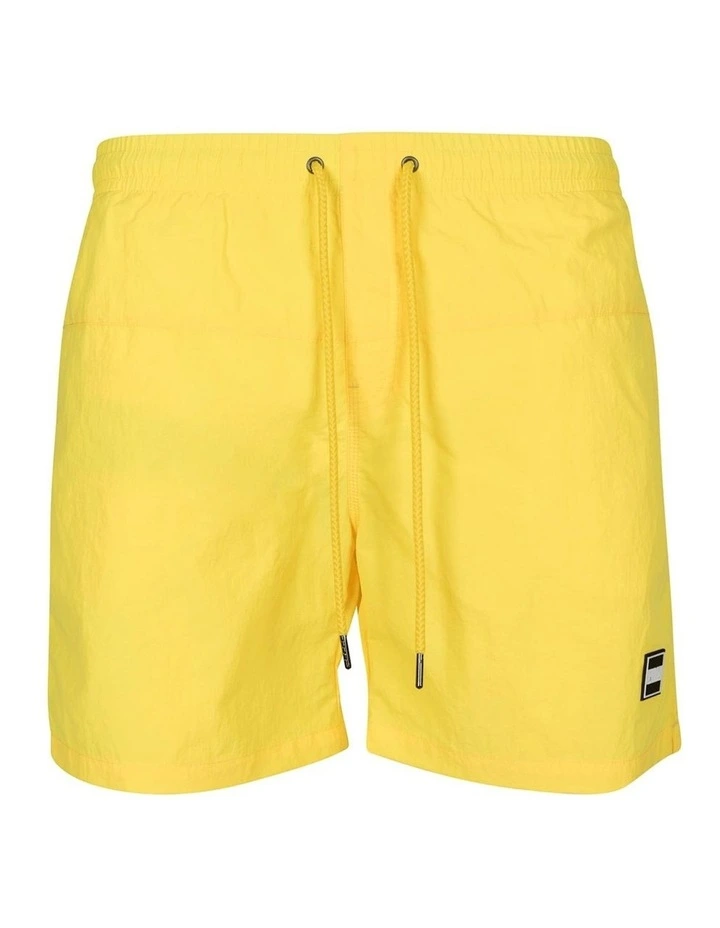 New ๐ Urban Classics Block Swim Shorts In Neon Yellow โจ 5 New ๐ Urban Classics Block Swim Shorts In Neon Yellow โจ - Image 5