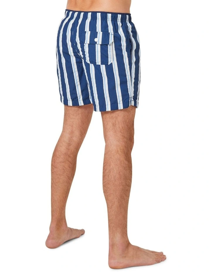 Best deal ๐ Blazer Harry Multi Stripe Swim Short In Navy/White โญ 2 Best deal ๐ Blazer Harry Multi Stripe Swim Short In Navy/White โญ - Image 2