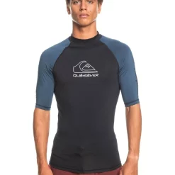 Coupon 🔥 Quiksilver On Tour Rashguard In Insignia Blue 👍
