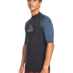 Coupon 🔥 Quiksilver On Tour Rashguard In Insignia Blue 👍 -KSCY Shop unnamed file 1837