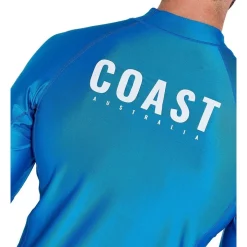 Best deal ⌛ Coast Clothing Co Blue Long Sleeve Rash Top 🛒 -KSCY Shop unnamed file 1878