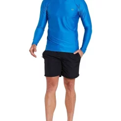 Best deal ⌛ Coast Clothing Co Blue Long Sleeve Rash Top 🛒 -KSCY Shop unnamed file 1880