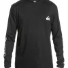 Coupon 😀 Quiksilver Omni Session Long Sleeve UPF 50 Surf T-Shirt ⌛