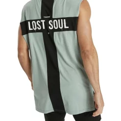 Discount ❤️ KSCY Join Step Hem Muscle Tank Top In Sage 🔥 -KSCY Shop unnamed file 1909