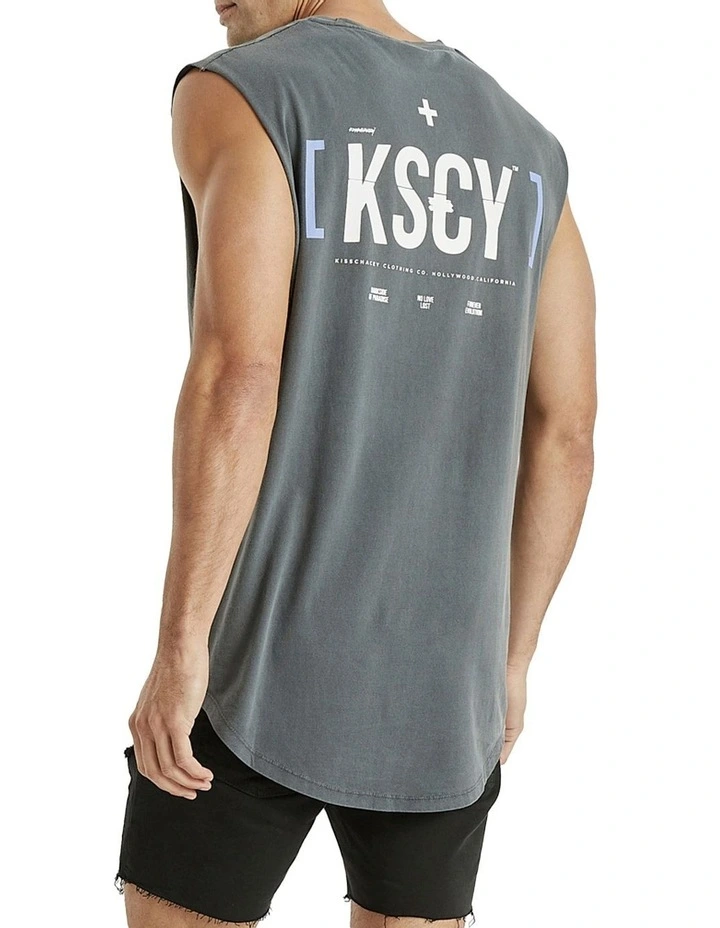 Brand new β KSCY Rebuild Dual Curved Muscle Tank Top In Charcoal π 5 Brand new β KSCY Rebuild Dual Curved Muscle Tank Top In Charcoal π - Image 5