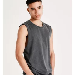 Cheapest ⌛ Kenji Balboa Muscle Tank In Charcoal 👏 -KSCY Shop unnamed file 1988