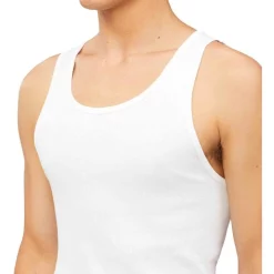 Flash Sale 🔥 Calvin Klein Classics Cotton Singlet White 3 Pack 😀 -KSCY Shop unnamed file 1997