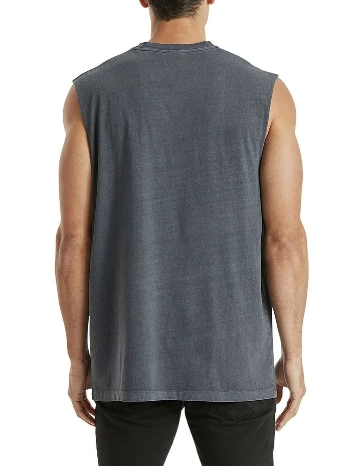 Discount 💯 KSCY Thorn Relaxed Muscle Tank Top In Charcoal 🎁 2 Discount 💯 KSCY Thorn Relaxed Muscle Tank Top In Charcoal 🎁 - Image 2
