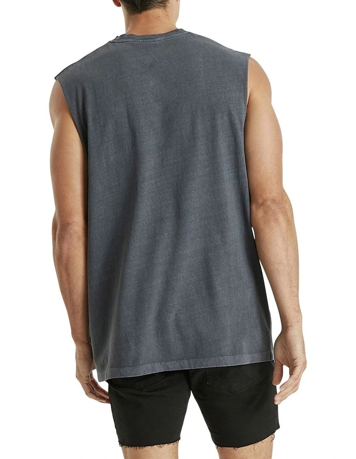 Discount 💯 KSCY Thorn Relaxed Muscle Tank Top In Charcoal 🎁 5 Discount 💯 KSCY Thorn Relaxed Muscle Tank Top In Charcoal 🎁 - Image 5