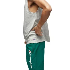 Hot Sale 🔔 Champion Script Muscle Tank In Oxford Heather ❤️ -KSCY Shop unnamed file 2006