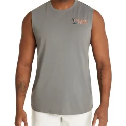 Outlet 🌟 Johnny Bigg Island Vibes Muscle Tee In Grey 🥰