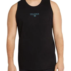 Best deal 🛒 Johnny Bigg Influence Singlet In Black 🎉