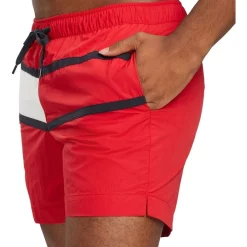 Cheapest 🔔 Tommy Hilfiger Core Flag Swimshort In Red 😀 -KSCY Shop unnamed file 205