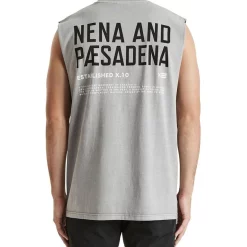 Outlet ✨ Nena & Pasadena Luck Relaxed Muscle In Grey ✨