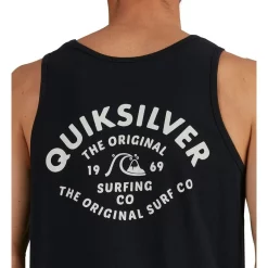New 🎁 Quiksilver Script Talk Tank In Black 😀 -KSCY Shop unnamed file 2087