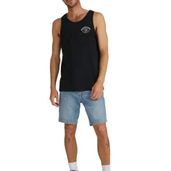 New 🎁 Quiksilver Script Talk Tank In Black 😀 -KSCY Shop unnamed file 2088